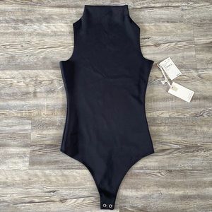 GOOD AMERICAN SCUBA BODYSUIT IN BLACK001